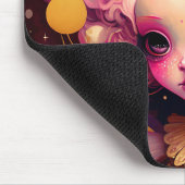 Roze Fantasy Art Muismat (Hoek)