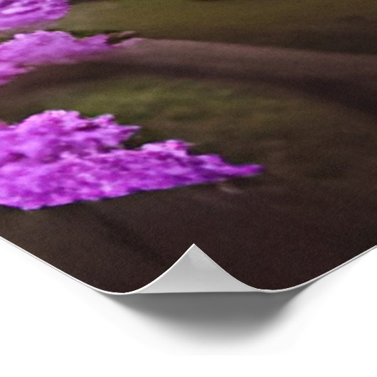 Roze fantasy Flower Fairy Princess Art Big Poster (Hoek)