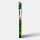 Roze fantasy Flowers Modern Abstract fractal Art Case-Mate iPhone Case (Achterkant / Links)