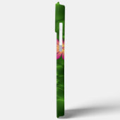 Roze fantasy Flowers Modern Abstract fractal Art Case-Mate iPhone Case (Achterkant / Links)
