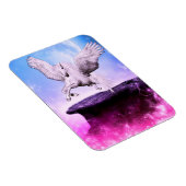Roze Fantasy Unicorn Magneet (Rechterzijde)