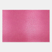 Roze Faux Alligator Animal Print Inpakpapier Vel (Voorkant 2)