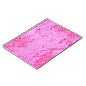 Roze Faux Fur Notitieboek (Linkerzijde)