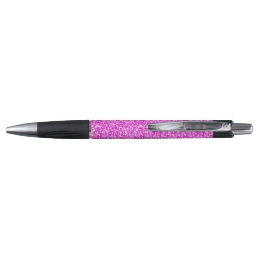 Roze Faux Glitter & Sparkless 2 Pen (Achterkant)