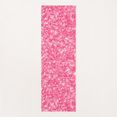 Roze Faux Glitter Yogamat (Voorkant)