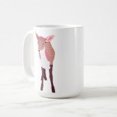 Roze Fawn Mok (Voorkant links)