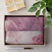 Roze Feathery Llama met Parfum Decoupage Tissuepapier (Geschenk)