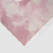 Roze Feathery Llama met Parfum Decoupage Tissuepapier (Detail)