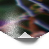 Roze fee duster foto afdruk (Hoek)