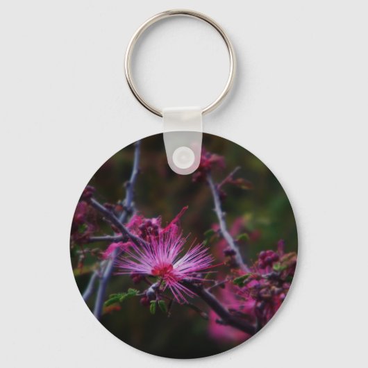roze fee duster sleutelhanger (Voorkant)