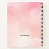 Roze Fee Notebook Schrijf Teken Voor Meisjes Notitieboek (Achterkant)