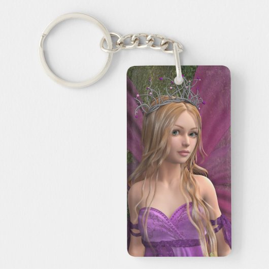 Roze fee sleutelhanger (Voorkant)