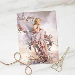 roze fee tissuepapier