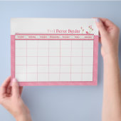 Roze Feel Better Binder Agenda Flyer (Hand)