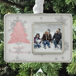 Roze feestelijke kerstboom omgevormd Ornament