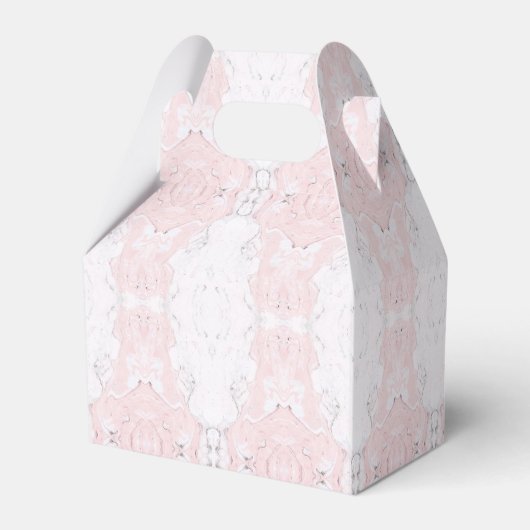 Roze felicitaties voor alle gelegenheden FAVOR DOO Bedankdoosjes (Achterkant)