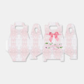 Roze felicitaties voor alle gelegenheden FAVOR DOO Bedankdoosjes (Uitgevouwen)