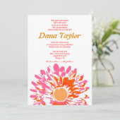 Roze feljoodse Baby Noeming Hebreeuws Kaart (Staand voorkant)