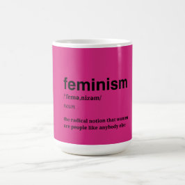 Roze Feministe Koffiemok