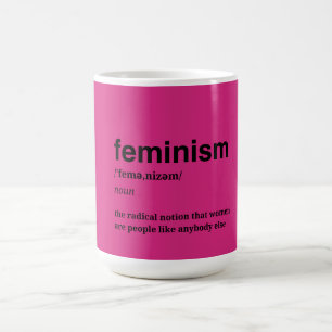 Roze Feministe Koffiemok