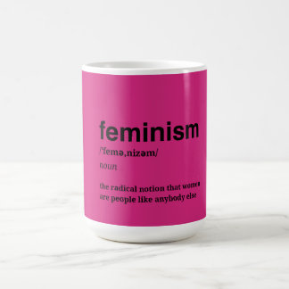 Roze Feministe Koffiemok