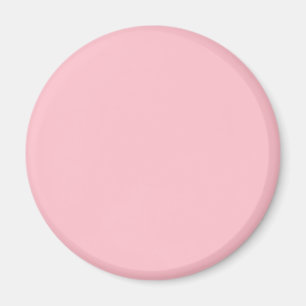 Roze FFC0CB Kleur - Optie om naam toe te voegen Magneet