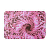 Roze Fibonacci Floral Bathmat Badmat (Voorkant)