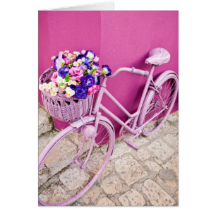 Roze fiets
