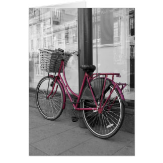 Roze fiets