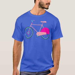 Roze fiets (4) t-shirt