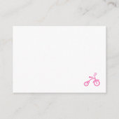 Roze Fietsluier Raffle Informatiekaartje (Achterkant)