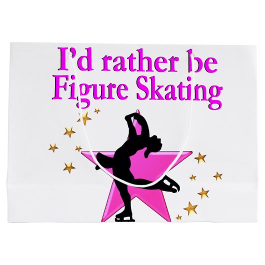  ROZE FIGUUR SCHAATSER GROOT CADEAUZAKJE (Achterkant)