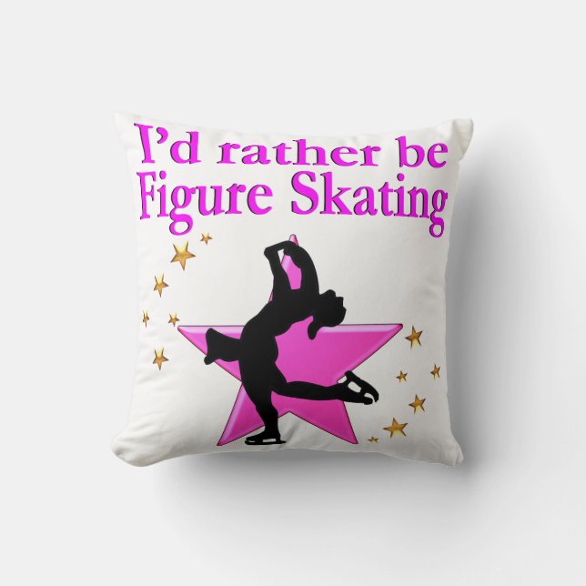  ROZE FIGUUR SCHAATSER KUSSEN (Voorkant)