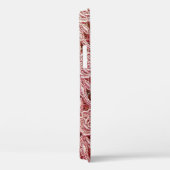 Roze fijne kant textuur met naadloze mooie vin Case-Mate iPhone case (Achterkant / Rechts)