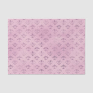 Roze  Filigree Pattern Tissuepapier