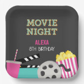 ROZE FILMAVOND PAPIEREN BORDJE (Voorkant)