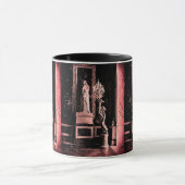 Roze Fisheye Versailles Statue Mok (Midden)