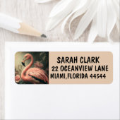 ROZE FLAMIMGO ART RETOURADRES LABELS (Insitu)