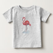 Roze flamingo. (Voorkant)