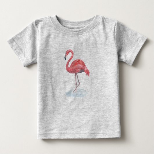 Roze flamingo. (Voorkant)