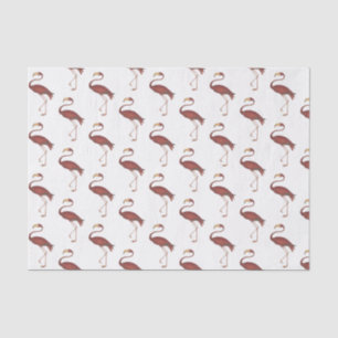 Roze Flamingo #2 Vieux Tissuepapier
