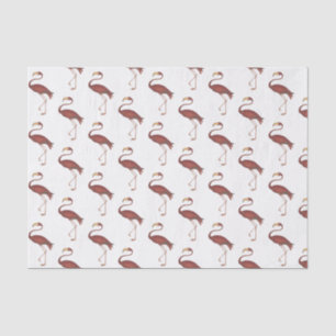 roze Flamingo #2 Weefpapier Tissuepapier