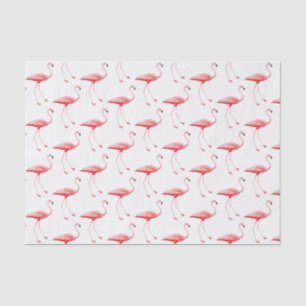 Roze Flamingo #3 Vieux Tissuepapier
