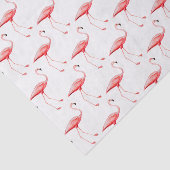 roze Flamingo #3 Weefpapier Tissuepapier (Detail)