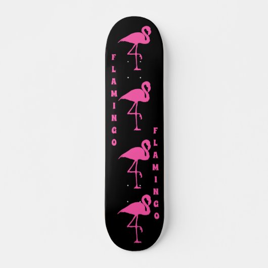Roze Flamingo aanpassen Persoonlijk Skateboard (Voorkant)