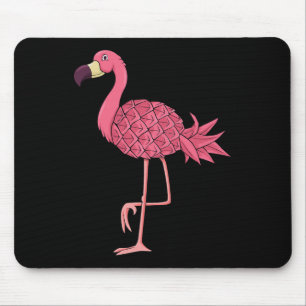 Roze Flamingo Ananas Hawaii Vakantie Zomer Mannen Muismat