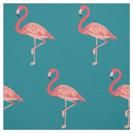 Roze flamingo Art Fabric Stof