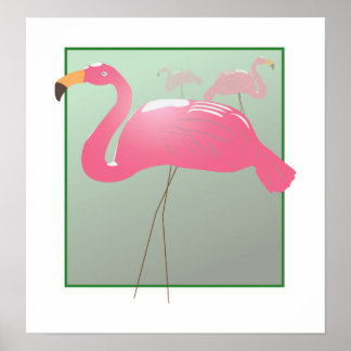 Roze Flamingo - AWARD WINNER Poster