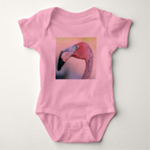 Roze Flamingo Baby Romper met TuTu