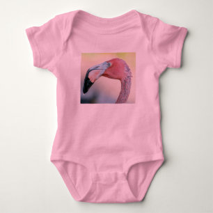 Roze Flamingo Baby Romper met TuTu